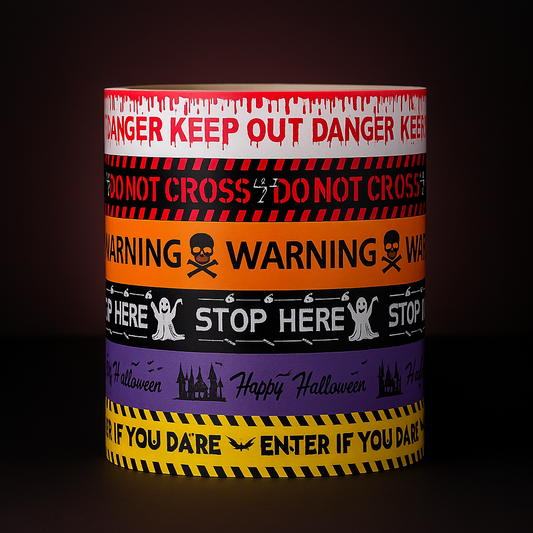 bubblelens. Limited | Halloween Warning Sign Tape