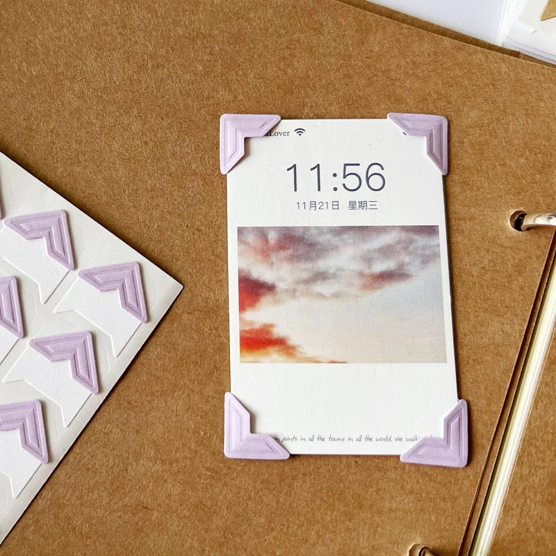 Corner Craft Paper Stickers