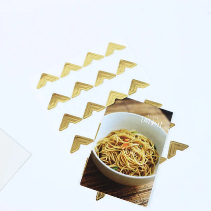 Classic Corner Paper Stickers