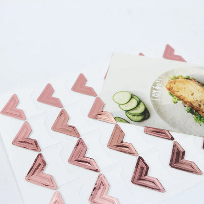 Classic Corner Paper Stickers
