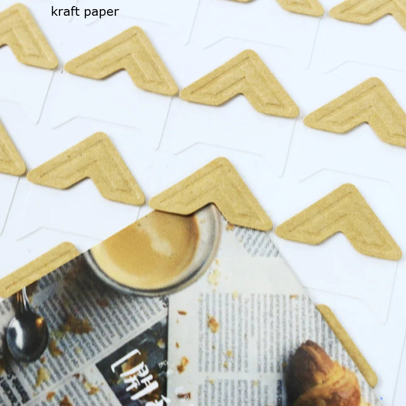 Classic Corner Paper Stickers