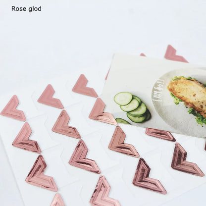 Classic Corner Paper Stickers