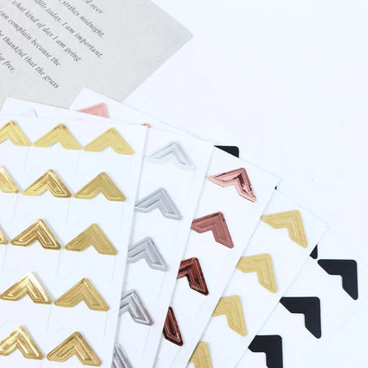 Classic Corner Paper Stickers