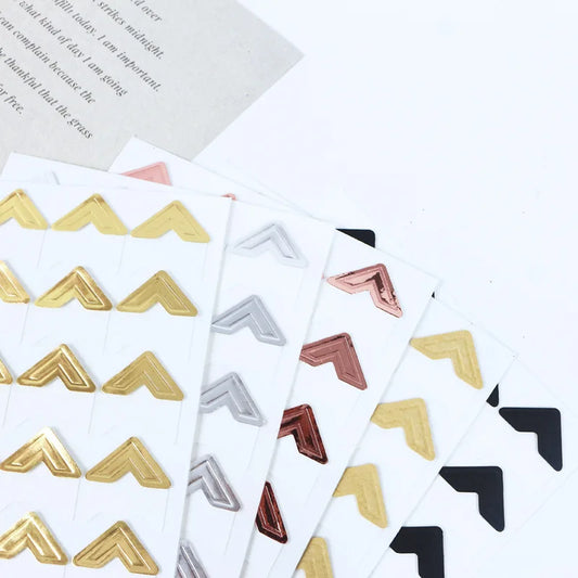 Classic Corner Paper Stickers