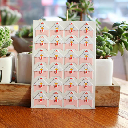 Animal Corner Paper Stickers