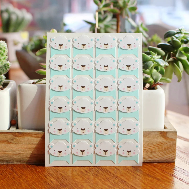 Animal Corner Paper Stickers