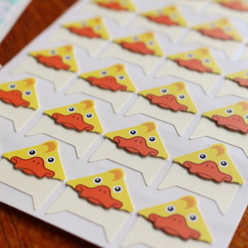 Animal Corner Paper Stickers
