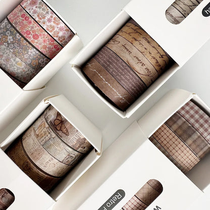 Retro Washi Tapes Set