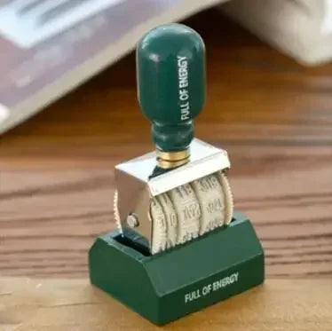 Vintage Roller Stamp Set