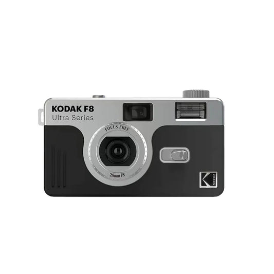 Kodak F8 Ultra Series camera on a white background