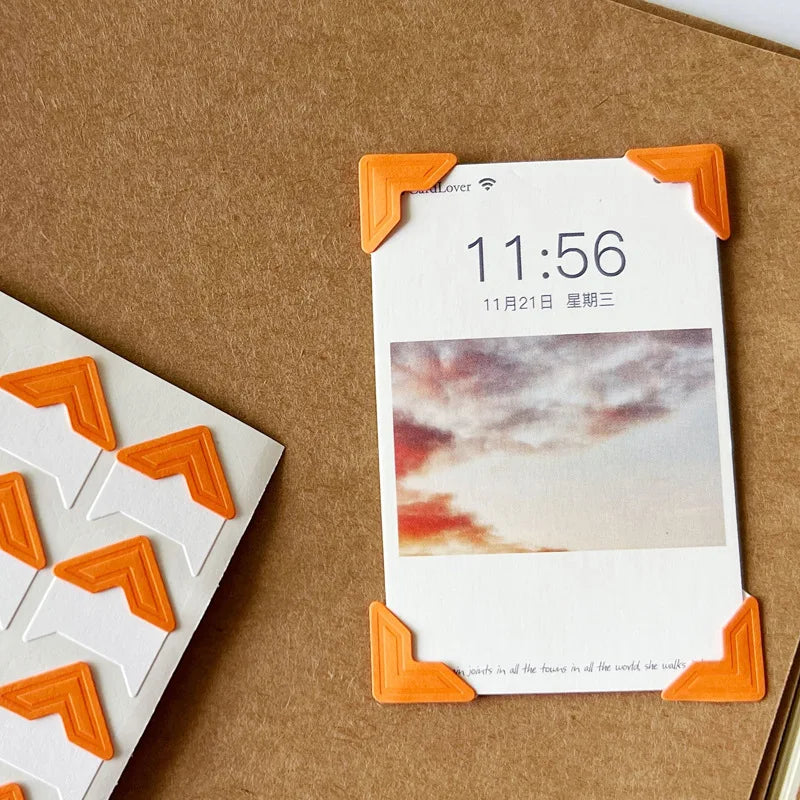 Corner Craft Paper Stickers