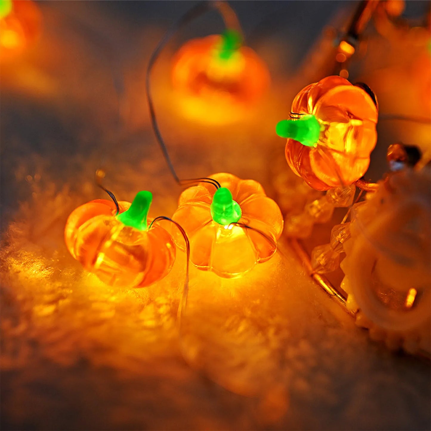 bubblelens. Limited | Pumpkin LED String Lights