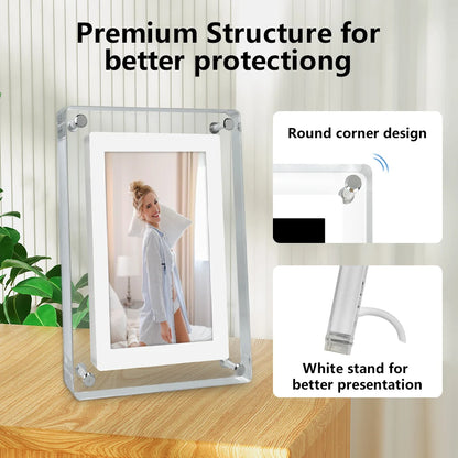 Glass Design Digital Photo Frame