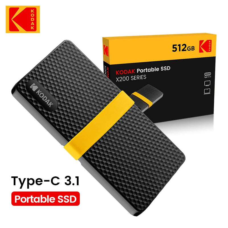 KODAK Portable SSD X200