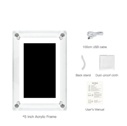 Glass Design Digital Photo Frame