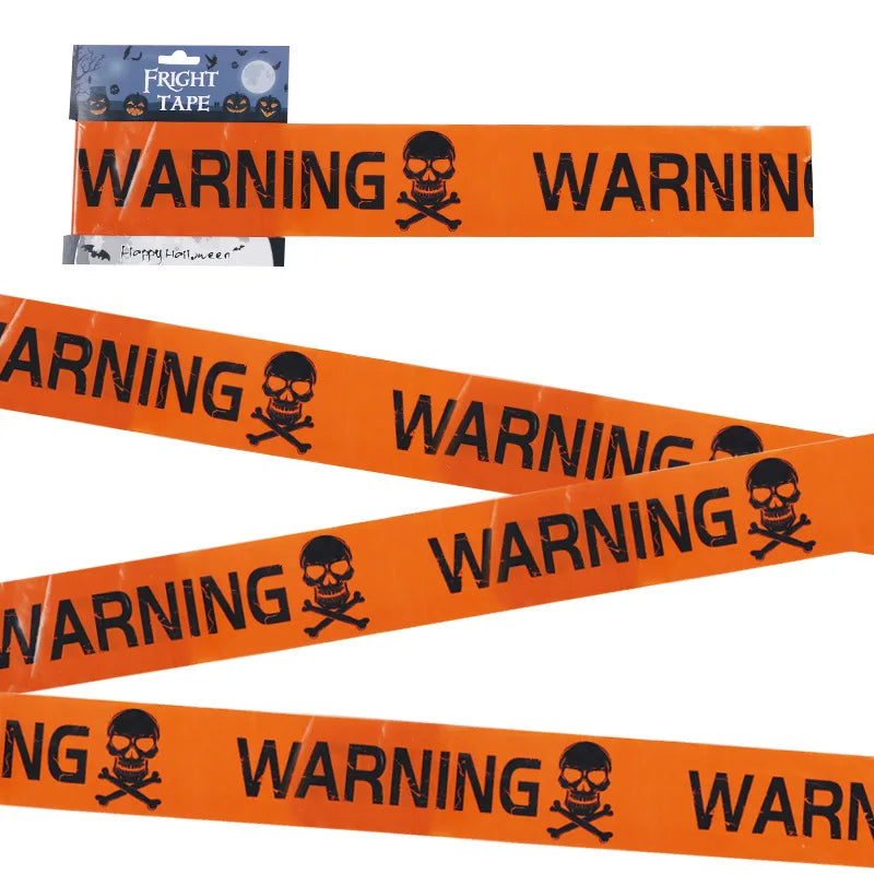bubblelens. Limited | Halloween Warning Sign Tape