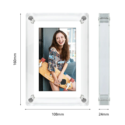 Glass Design Digital Photo Frame