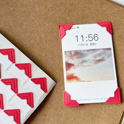 Corner Craft Paper Stickers