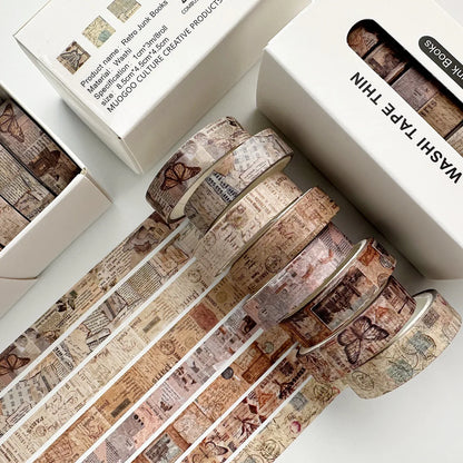 Retro Washi Tapes Set