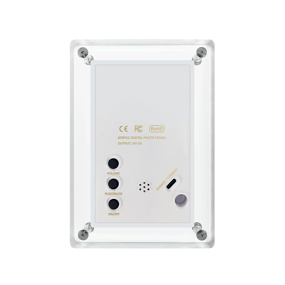 Glass Design Digital Photo Frame